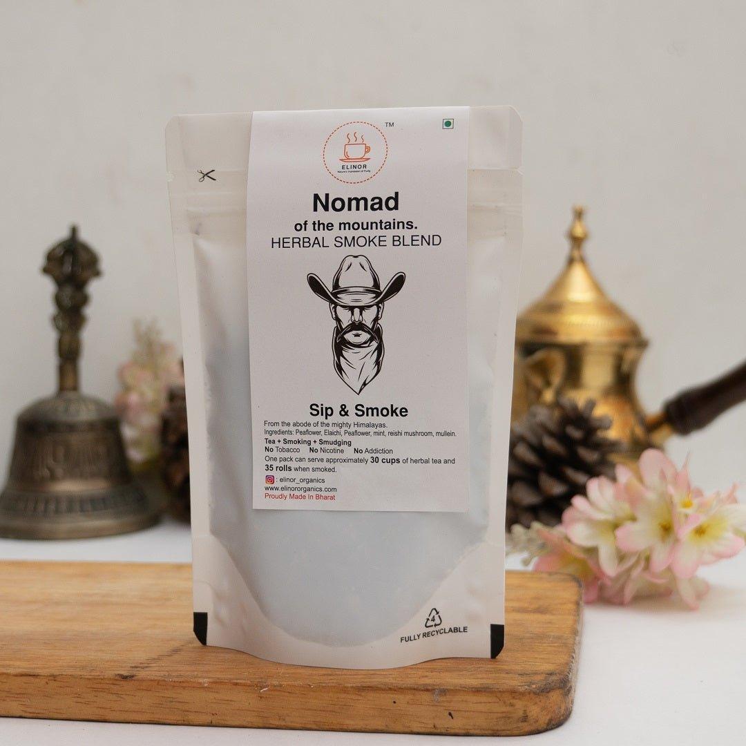 Elinor Organics | Nomad of the Mountains | Herbal Smoking Blend.