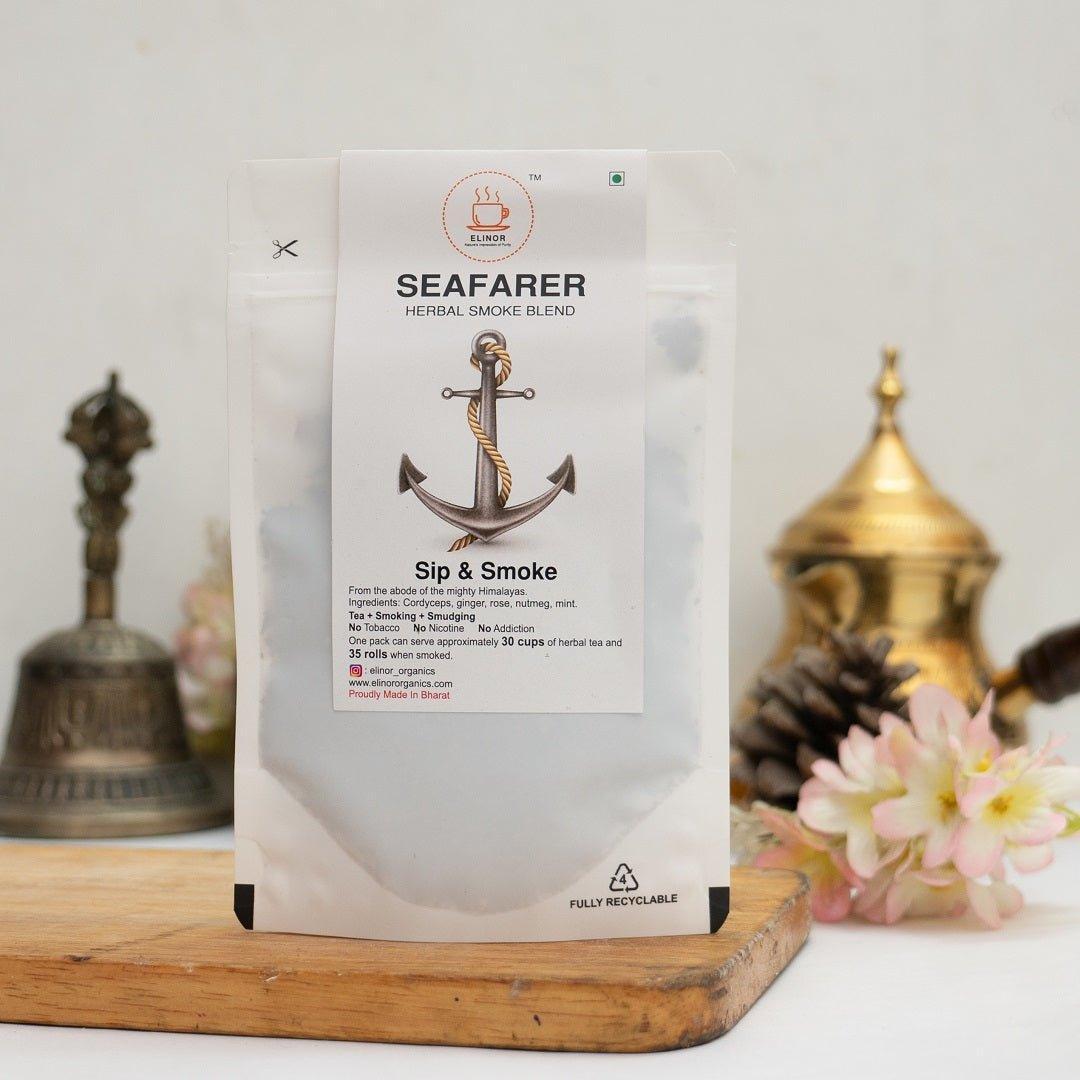 Elinor Organics | Seafarer | Herbal Smoking Blend.