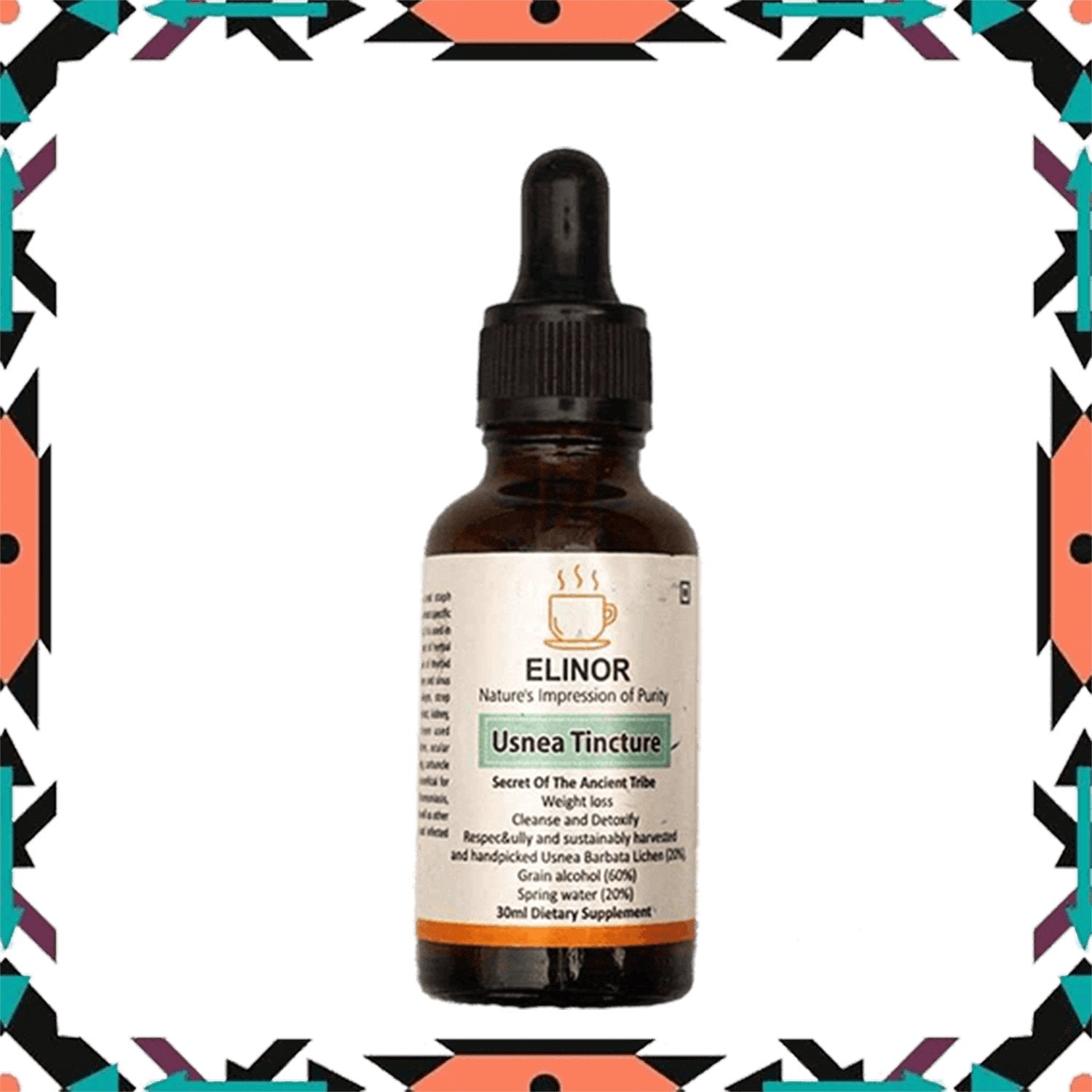 Elinor Organics | Usnea Lykan Tincture (30 ml) - CBD Store India