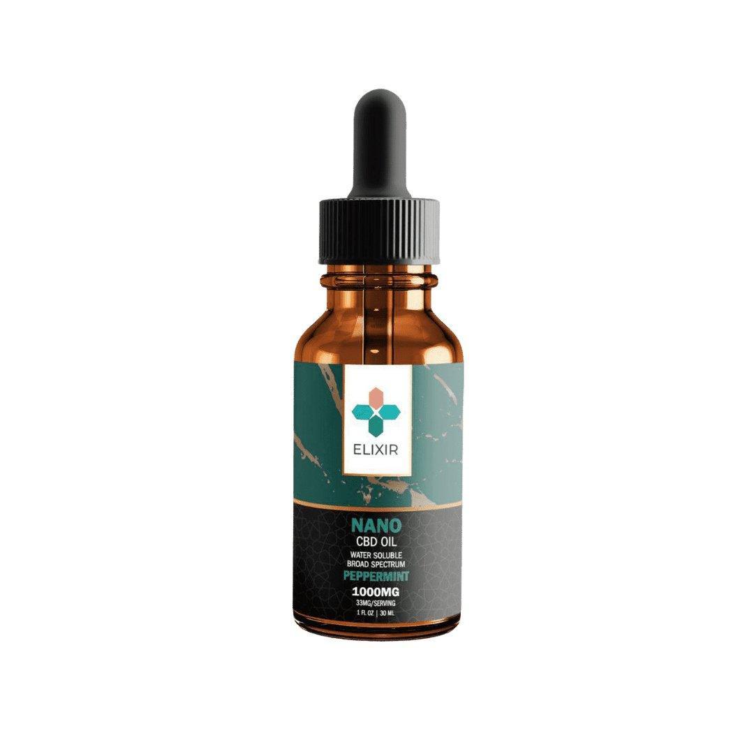 Elixir Peppermint Nano CBD Oil 1000mg.