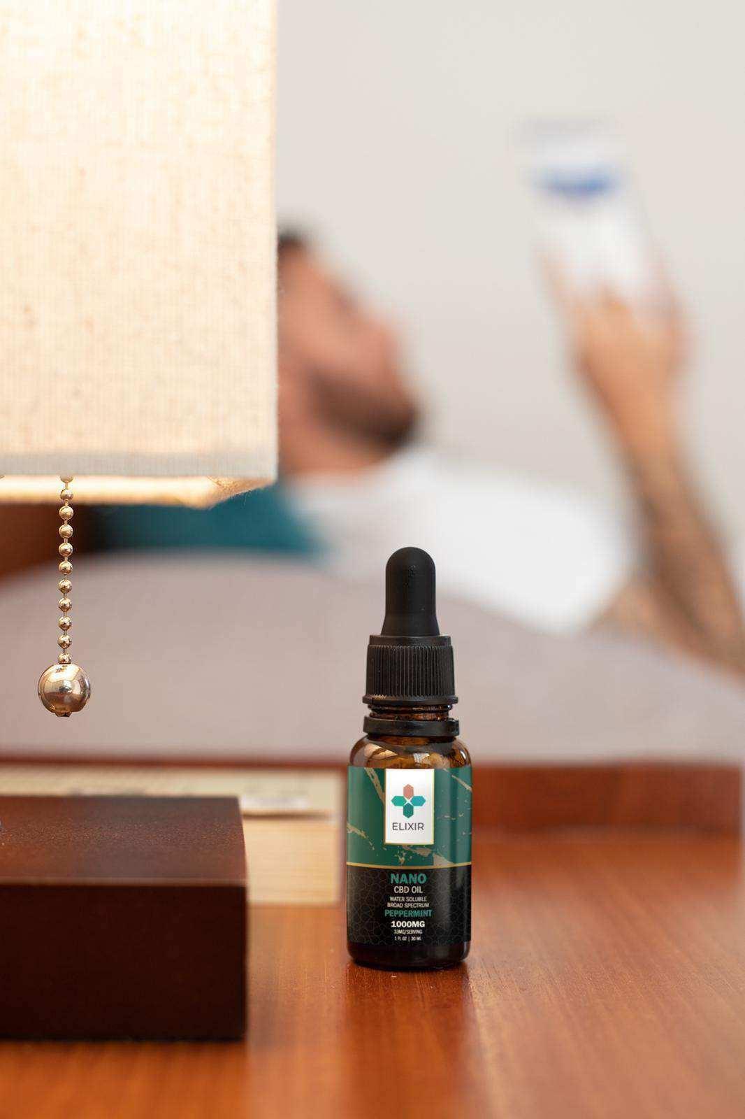 Elixir Peppermint Nano CBD Oil 1000mg.