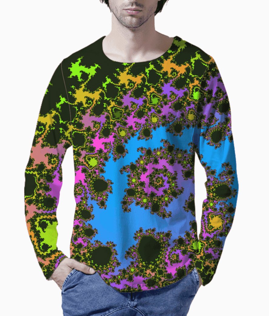 Fibonacci's Dream Men's Full Sleeve T-Shirt - CBD Store India