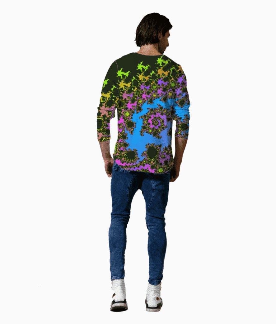 Fibonacci's Dream Men's Full Sleeve T-Shirt.