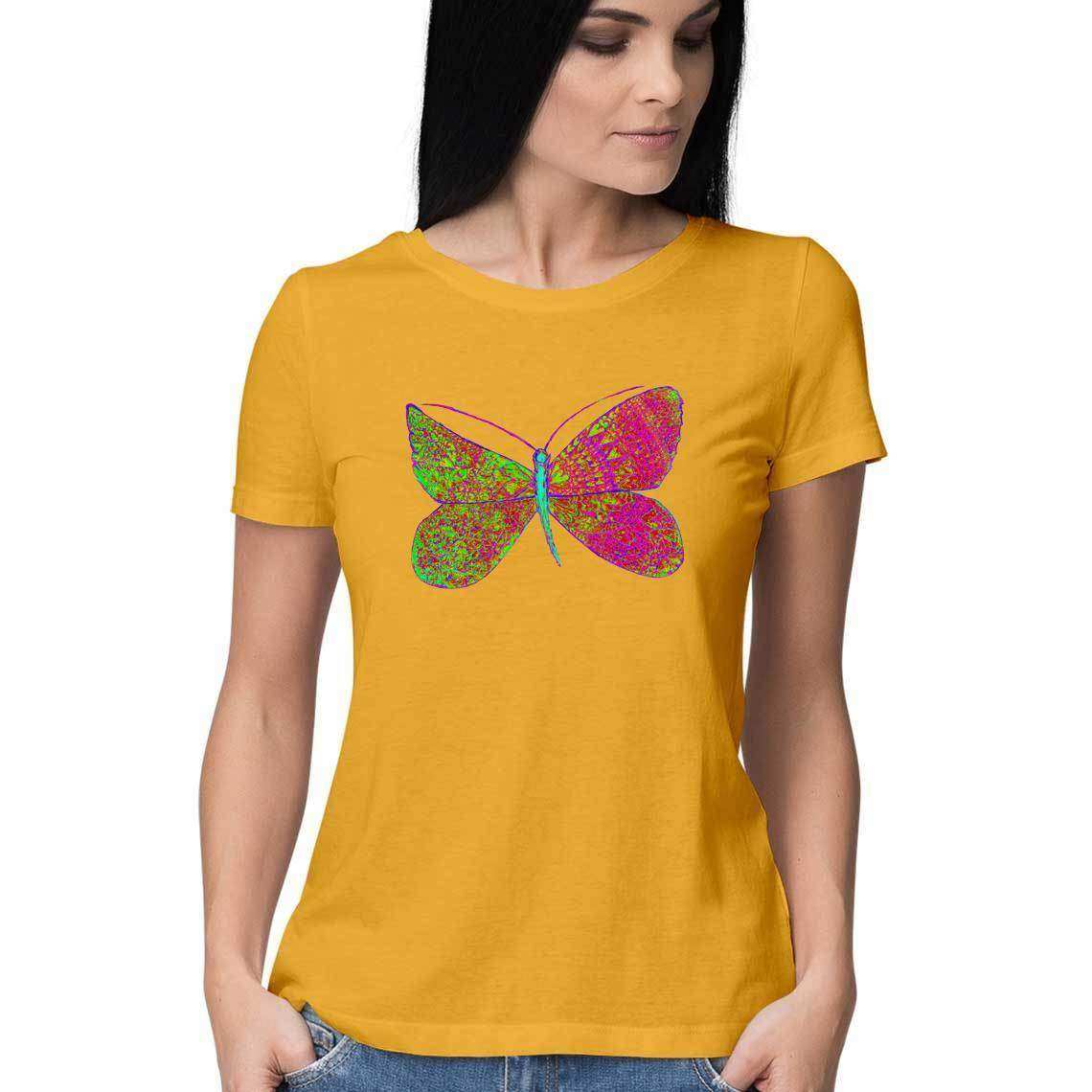 Fly through my burning Heart Women's T-Shirt - CBD Store India