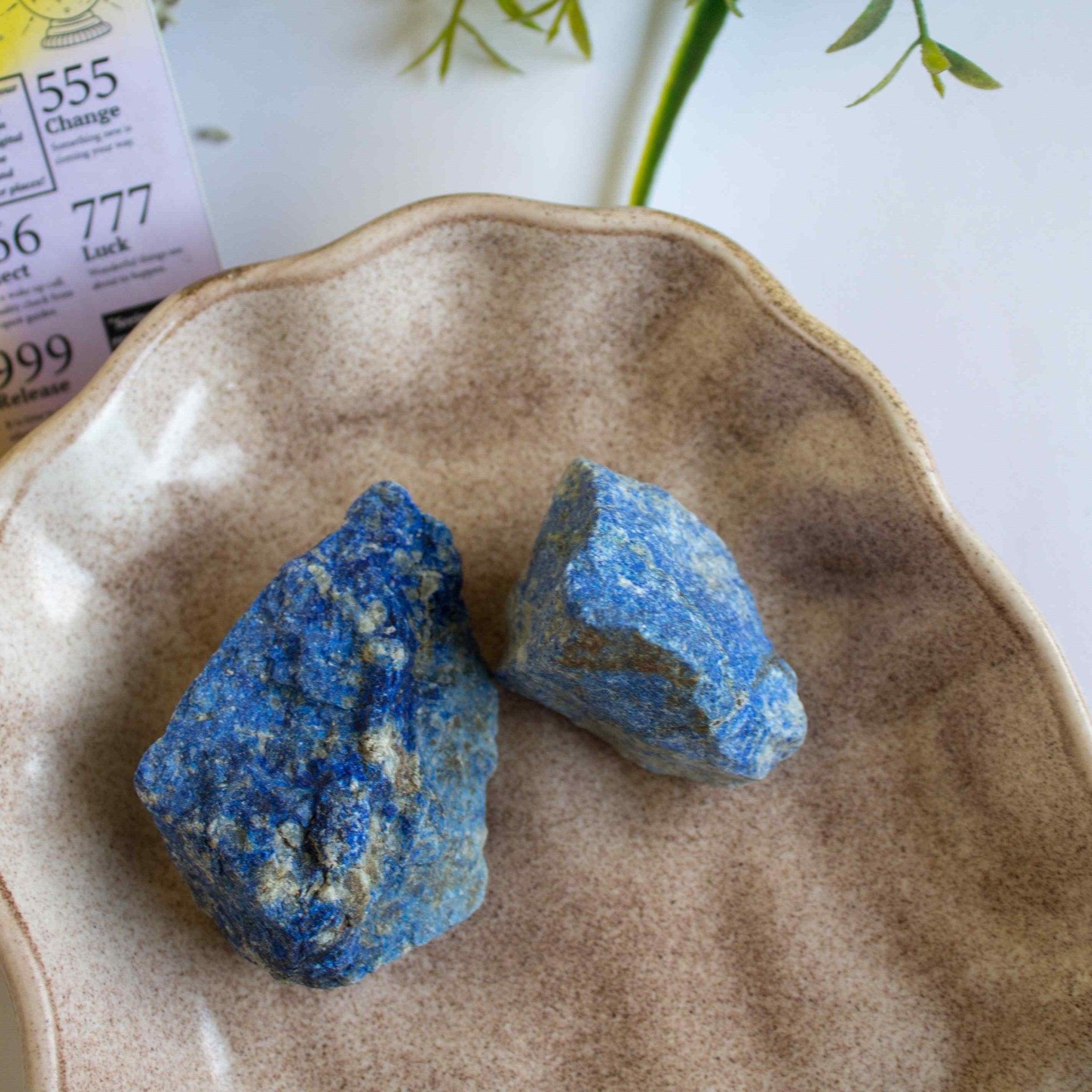 Gaea Crystal - Lapis Lazuli Raw Stone.