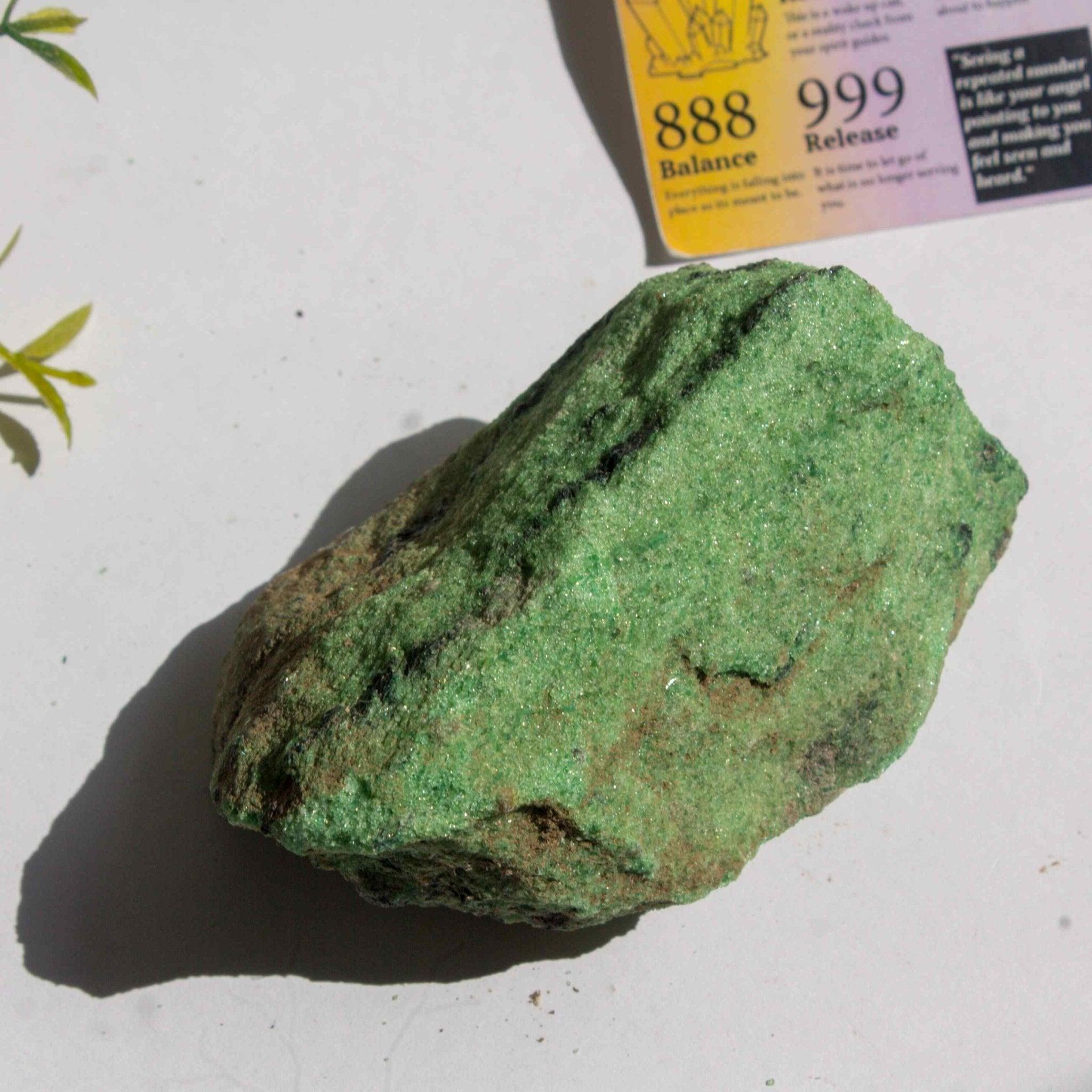 Gaea Crystal - Ruby Zoisite Raw Stone.