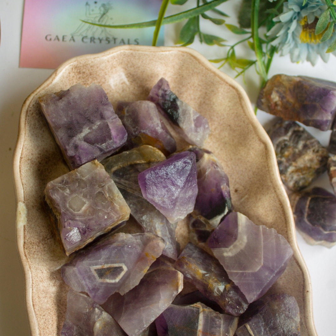 Gaea Crystals - Amethyst Raw StoneCrystal StoneGaea Crystals - Amethyst Raw Stone | Healing Gemstone