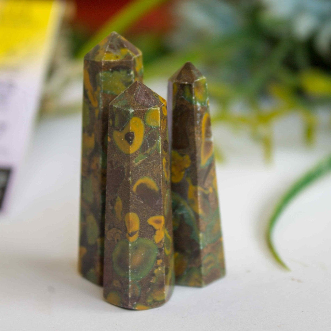 Gaea Crystals - Brown Jasper Crystal PointerHealing ArtifactsGaea Crystals - Brown Jasper Crystal Pointer | Healing Crystals