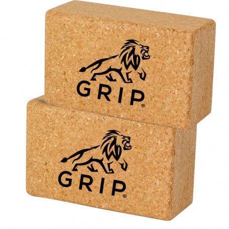 Grip Eco-Friendly & Sustainable Cork Yoga Brick (Set Of 2).