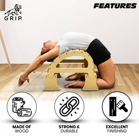 Grip Iyengar Back Bender | Helps To Relieves The Back Pain - CBD Store India