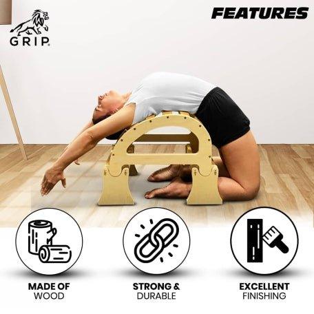 Grip Iyengar Back Bender | Helps To Relieves The Back PainYoga tool