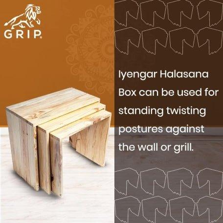 Grip Iyengar Halasana Box | It Can Be Used For StandingYoga tool