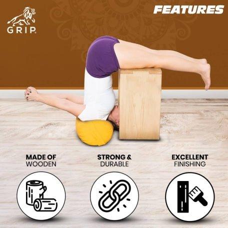 Grip Iyengar Halasana Box | It Can Be Used For Standing - CBD Store India