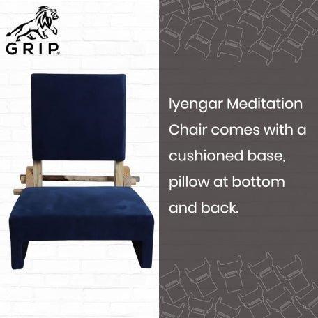 Grip Iyengar Meditation Chair | It Comes With A Cushioned BaseYoga tool