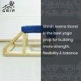 Grip Iyengar Shirsh Asana Stand- For Leg Up And Headstand ExerciserYoga tool