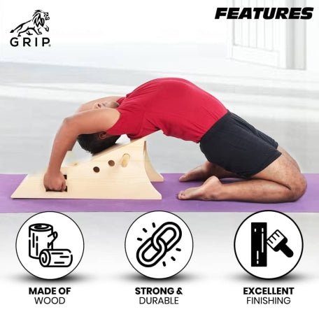 Grip Iyengar Simhasana Box | Establish A Relaxing Sleep - CBD Store India