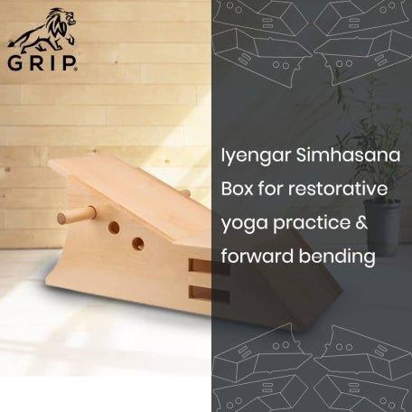 Grip Iyengar Simhasana Box | Establish A Relaxing Sleep.