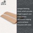 Grip Iyengar Slanting Plank | Which Provides Supported In Certain Yoga PosesYoga toolGrip Iyengar Slanting Plank | Which Provides Supported In Certain Yoga Poses