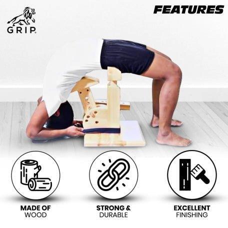 Grip Iyengar Stump Set | Different Tops And Adjustable Height.