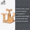 Grip Iyengar Stump Set | Different Tops And Adjustable HeightYoga tool