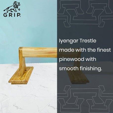 Grip Iyengar Trestle | It Will Help You To Strengthens Your BackYoga toolGrip Iyengar Trestle | It Will Help You To Strengthens Your Back