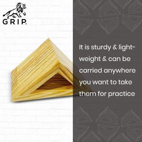 Grip Iyengar Triangular Block | They Are Sturdy And Lightweight.