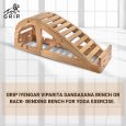 Grip Iyengar Viparita Dandasana Bench | Back- Bending Bench - CBD Store India