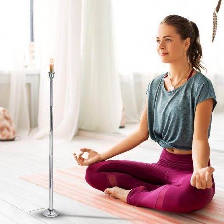 Grip Stainless Steel Trataka Candle Stand.