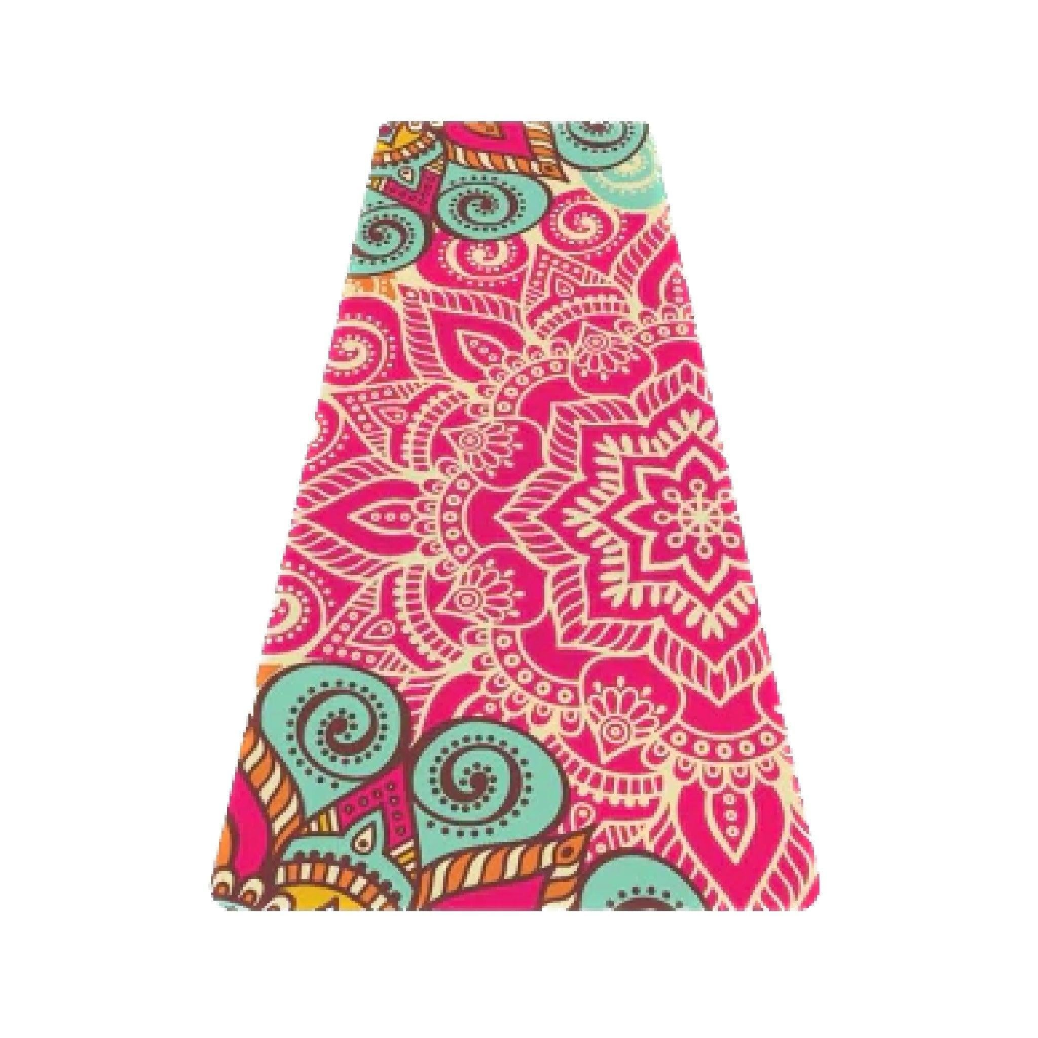 Grip Suede Yoga Mats 24 Inches X 72 Inches, 7MM Thickness, Suede Yoga Mats For Men & Women..