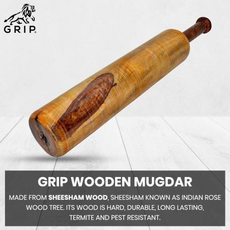 Grip Wooden MugdarYoga toolGrip Wooden Mugdar | Ergonomic design for better grip