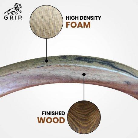 Grip Wooden Yoga Wheel-A Perfect Prop For Any Level Of Yoga Enthusiast.