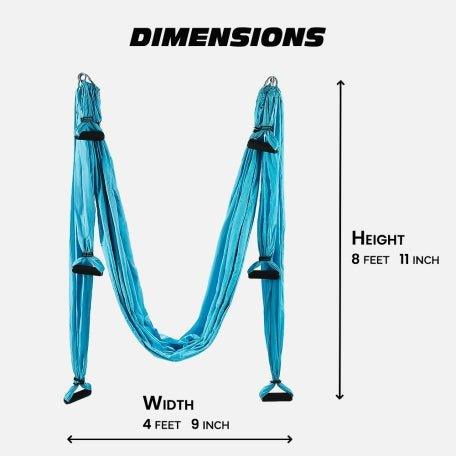 Grip Yoga Hammock With HandlesYoga toolGrip Yoga Hammock With Handles | An aerial yoga hammock