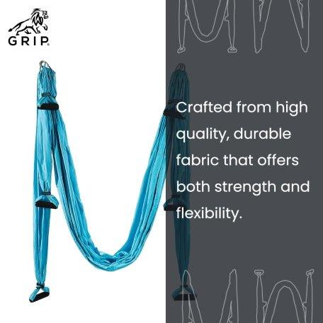 Grip Yoga Hammock With HandlesYoga toolGrip Yoga Hammock With Handles | An aerial yoga hammock