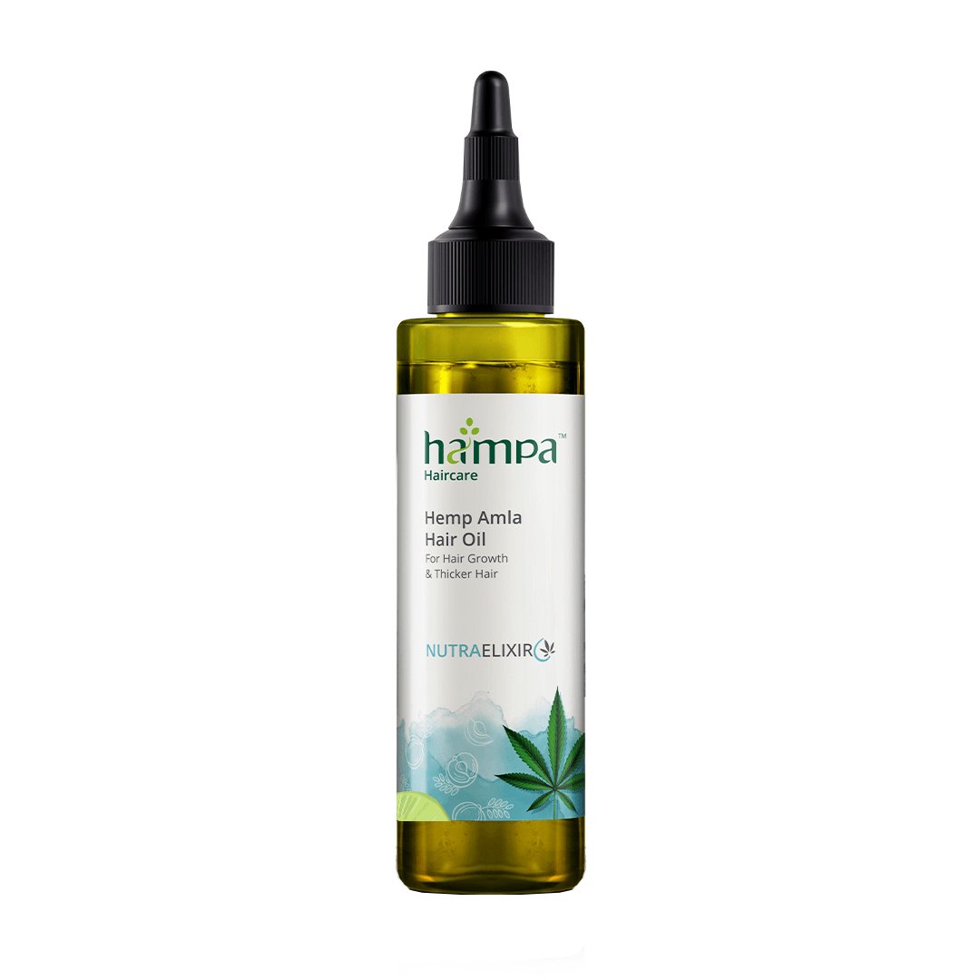 Hampa Wellness - Hemp Amla Hair Oil - CBD Store India