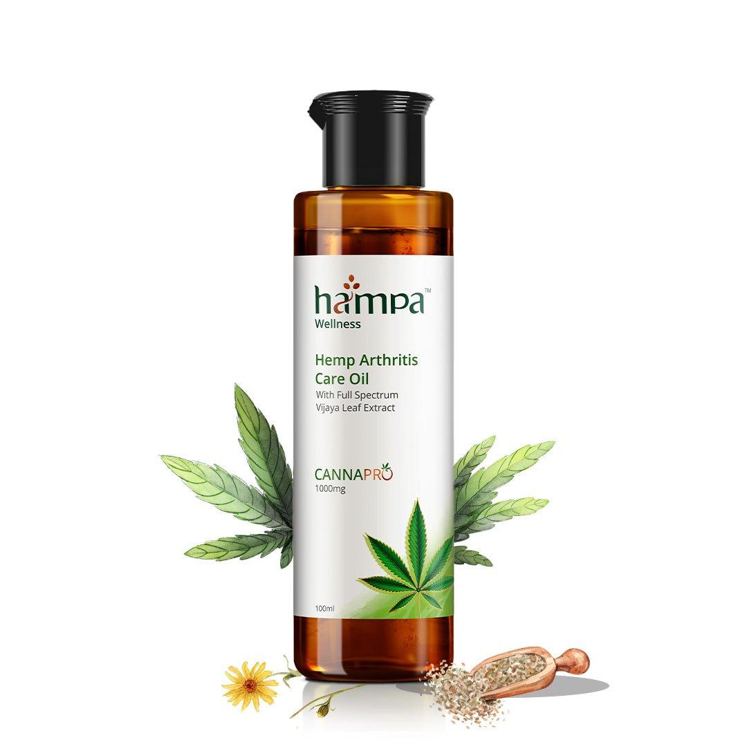 Hampa Wellness - Hemp Arthritis Care OilTopical CBDHampa Wellness - Hemp Arthritis Relief Oil | Natural Care