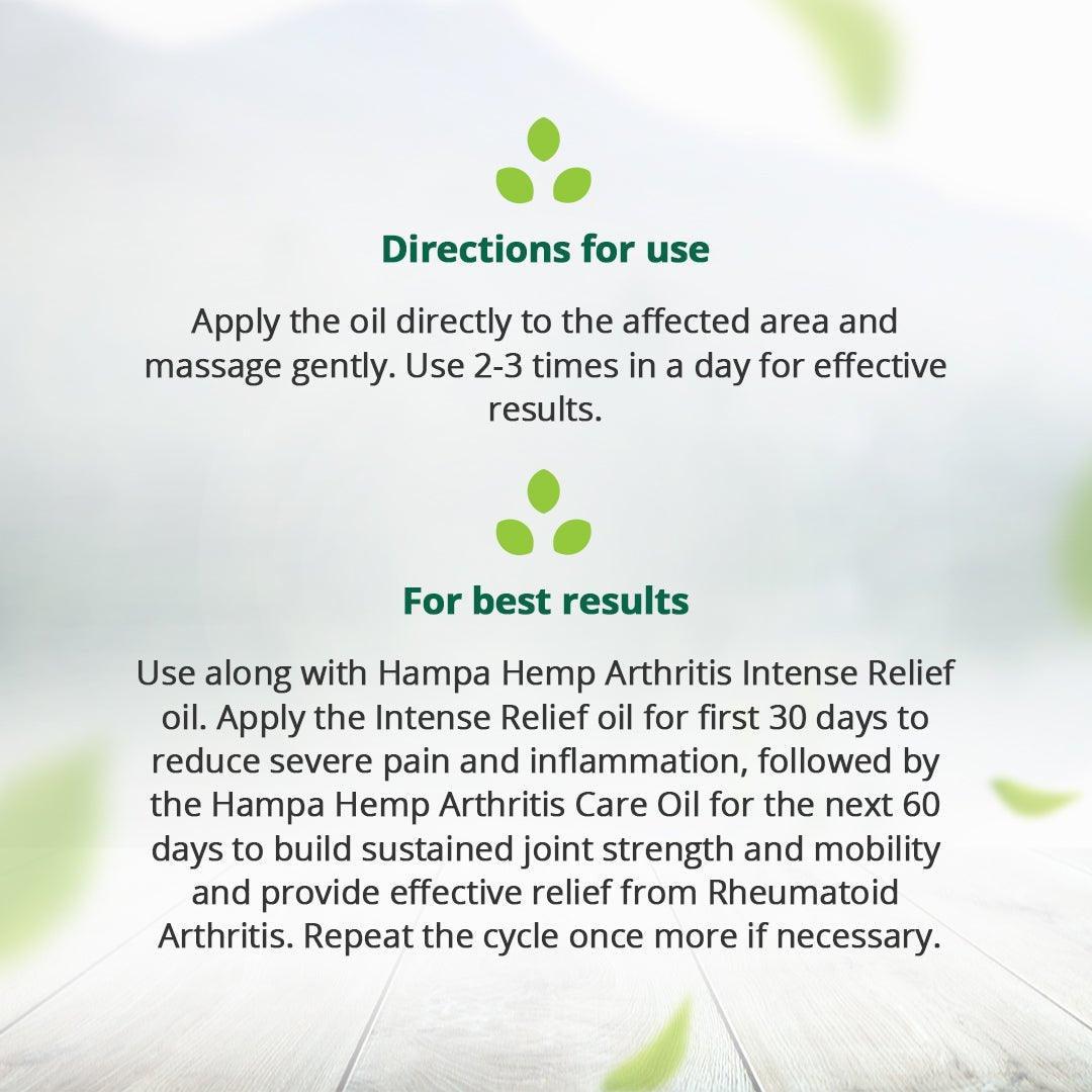Hampa Wellness - Hemp Arthritis Care Oil.