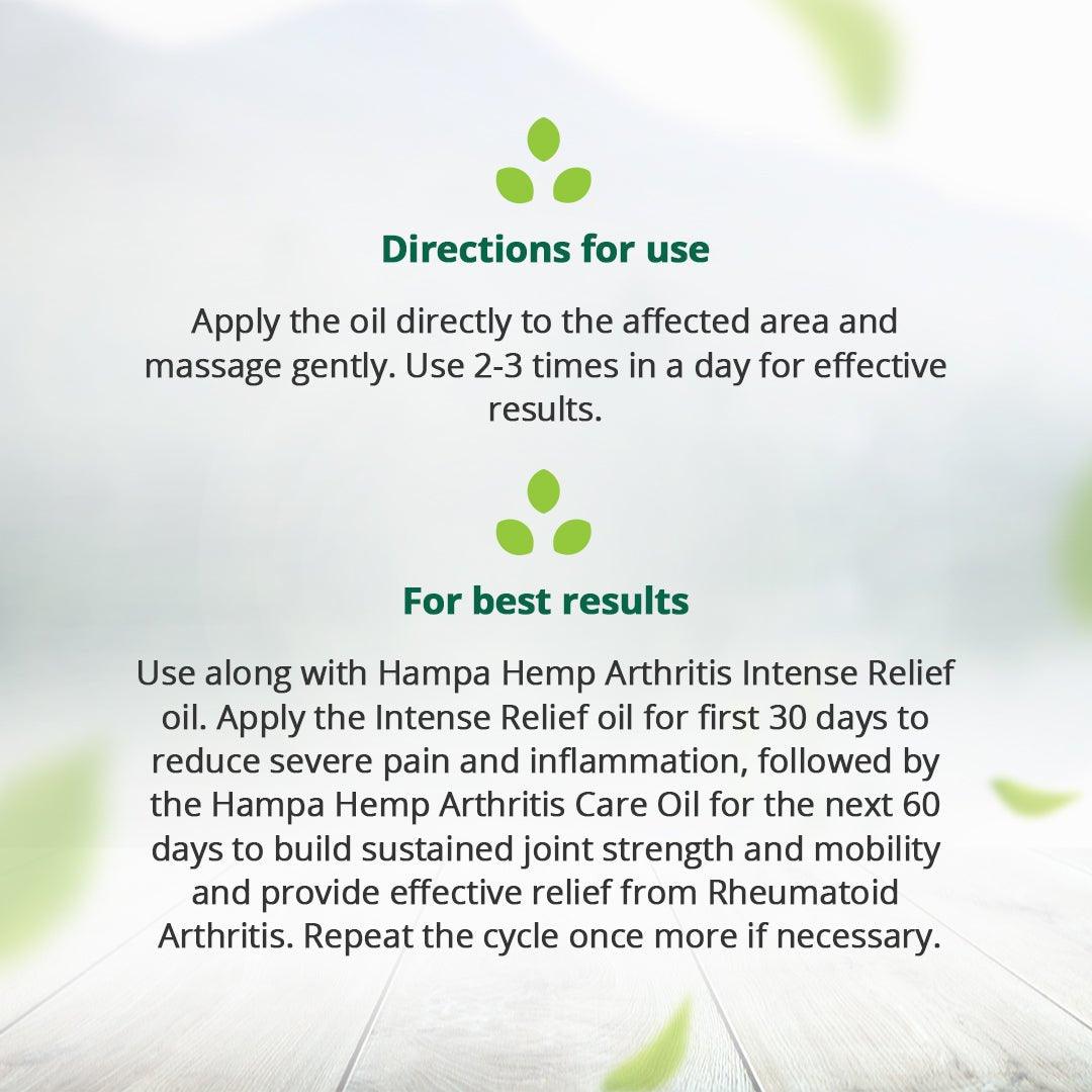 Hampa Wellness - Hemp Arthritis Care OilTopical CBDHampa Wellness - Hemp Arthritis Relief Oil | Natural Care