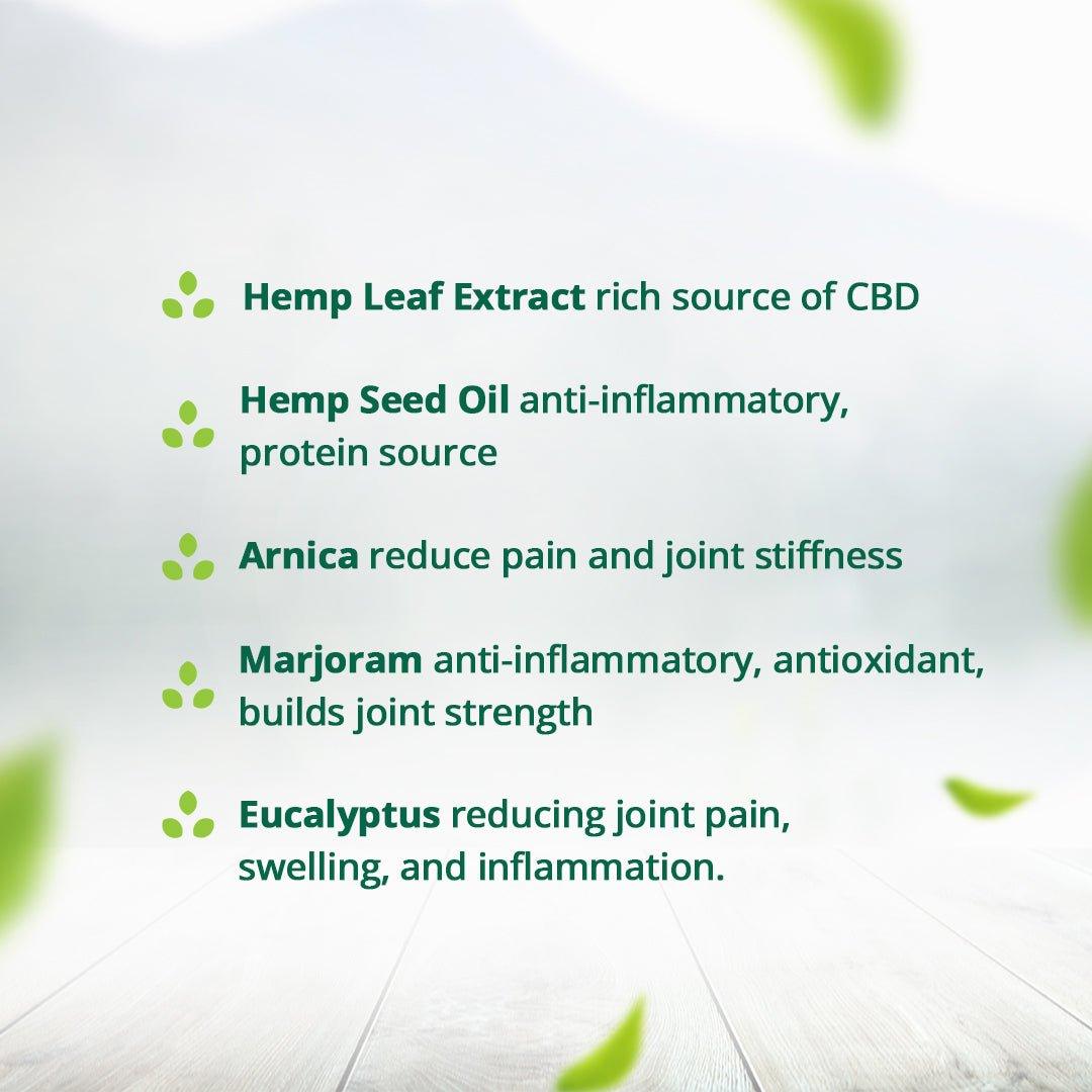 Hampa Wellness - Hemp Arthritis Care OilTopical CBDHampa Wellness - Hemp Arthritis Relief Oil | Natural Care