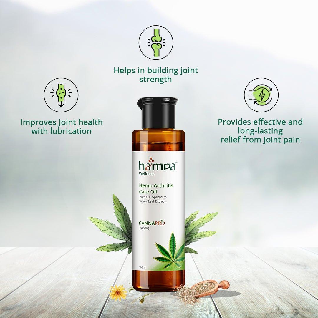 Hampa Wellness - Hemp Arthritis Care OilTopical CBDHampa Wellness - Hemp Arthritis Relief Oil | Natural Care