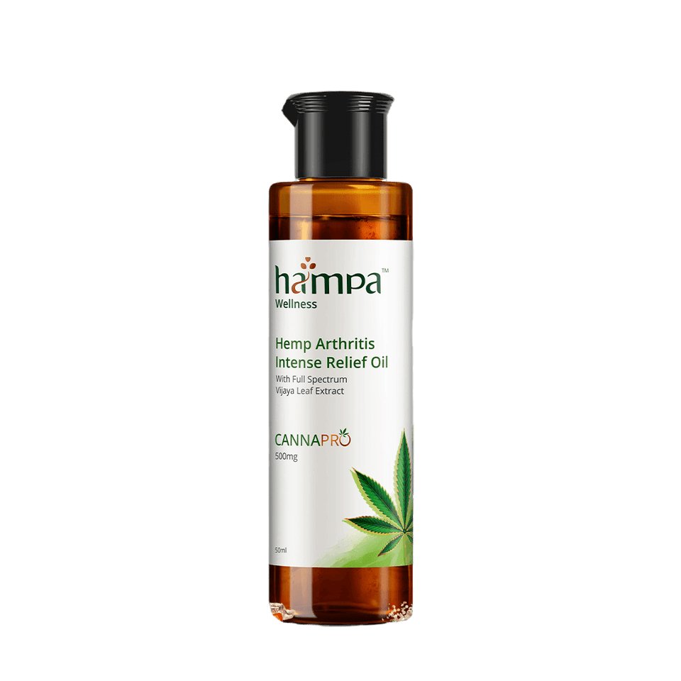 Hampa Wellness - Hemp Arthritis Intense Relief Oil - CBD Store India