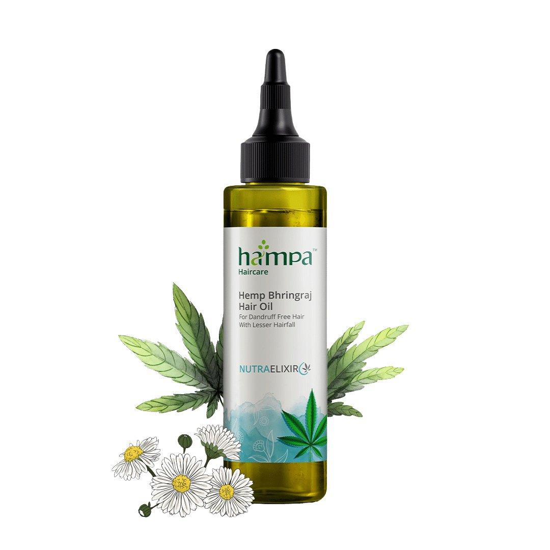 Hampa Wellness - Hemp Bhringraj Hair OilHemp Hair OilHampa Wellness - Hemp Bhringraj Hair Oil | Hair Fall & Dandruff