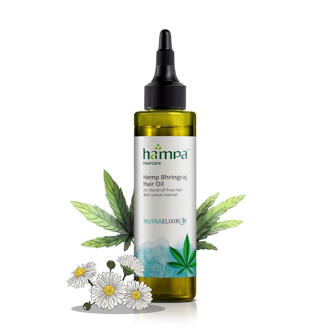 Hampa Wellness - Hemp Bhringraj Hair OilHemp Hair OilHampa Wellness - Hemp Bhringraj Hair Oil | Hair Fall & Dandruff