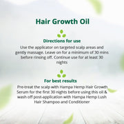 Hampa Wellness - Hemp Hair Growth Oil 100 ml + Hemp Hair Growth Serum 100ml - CBD Store India