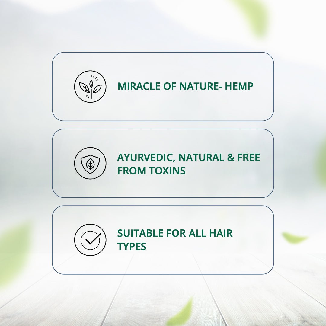 Hampa Wellness - Hemp Hair Regrowth Serum - CBD Store India