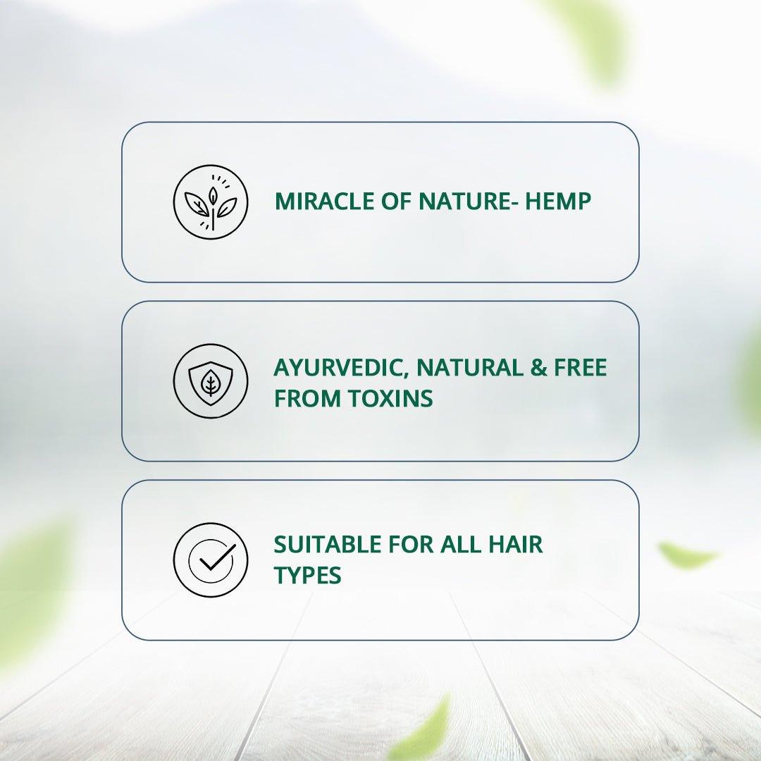 Hampa Wellness - Hemp Hair Regrowth SerumHair SerumHampa Wellness - Hemp Hair Regrowth Serum | Deep Nourishment, Hairfall Control