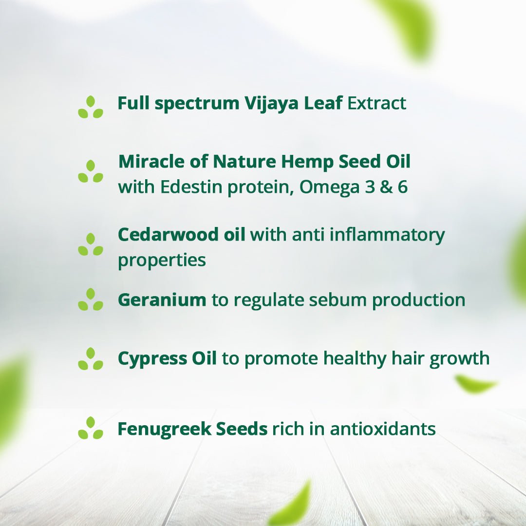 Hampa Wellness - Hemp Hair Regrowth Serum - CBD Store India