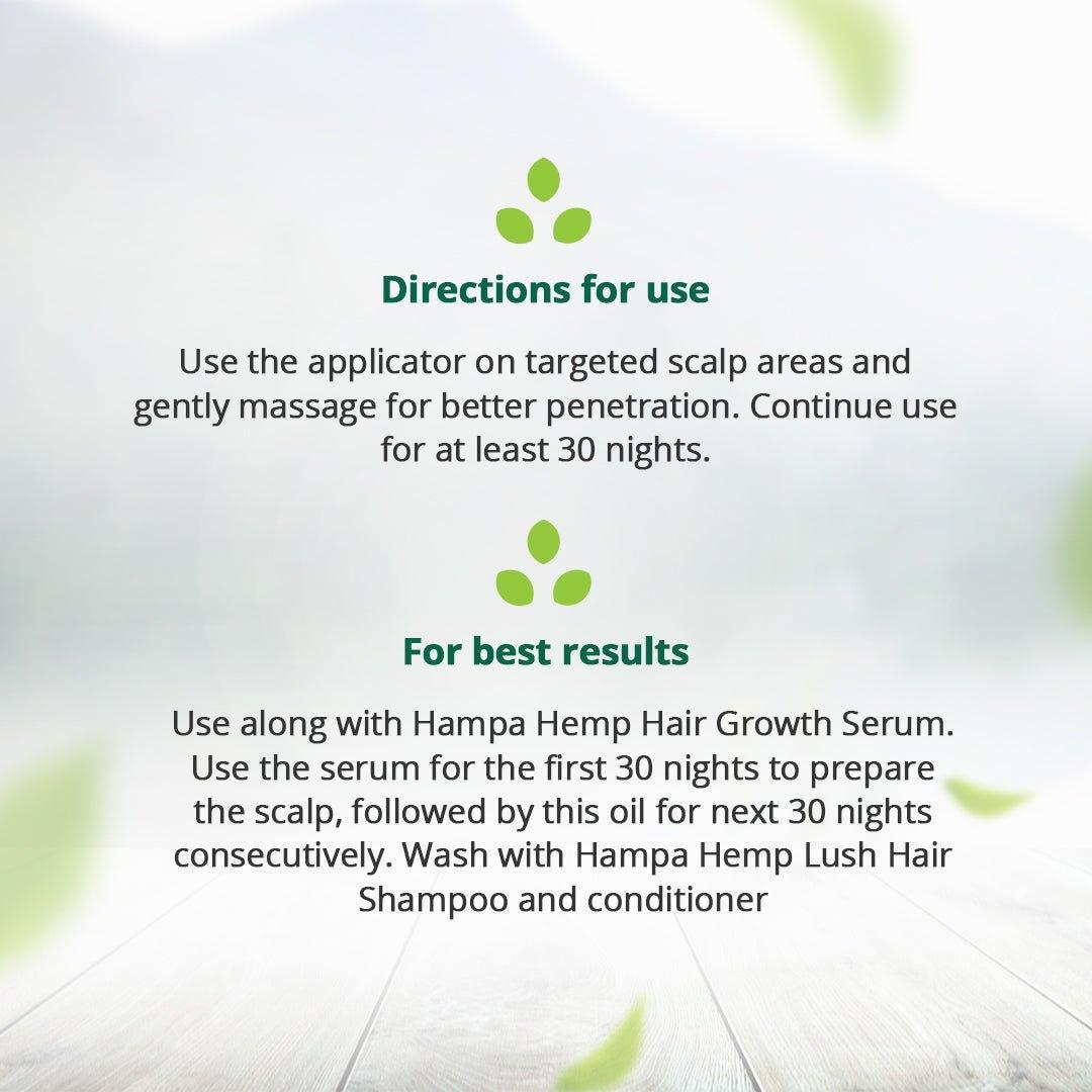 Hampa Wellness - Hemp Hair Regrowth Serum.