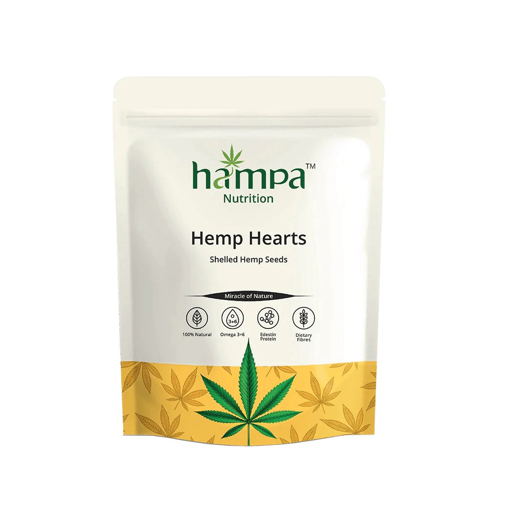 Hampa Wellness - Hemp Hearts | Shelled Hemp Seeds - CBD Store India