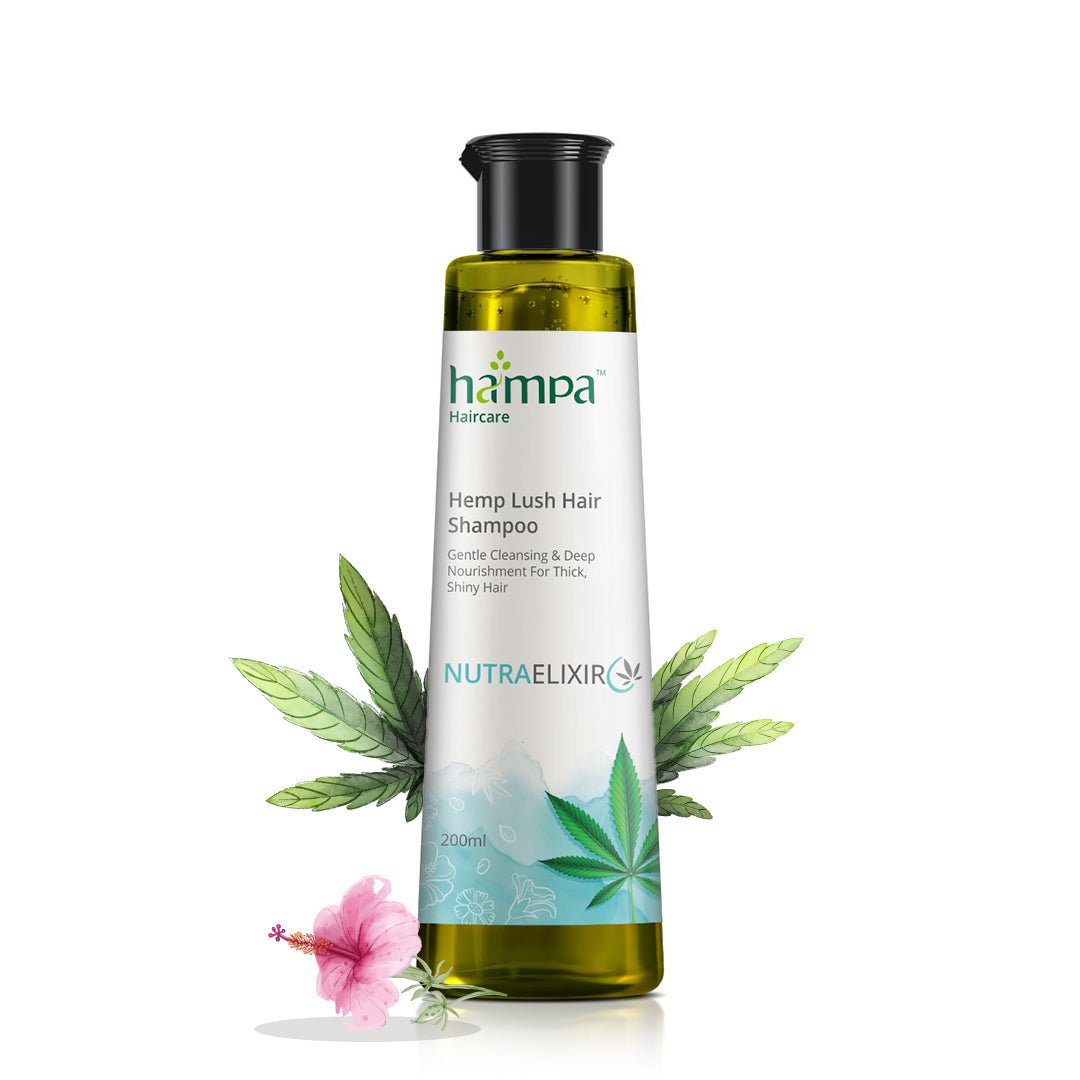 Hampa Wellness - Hemp Lush Hair Shampoo - CBD Store India