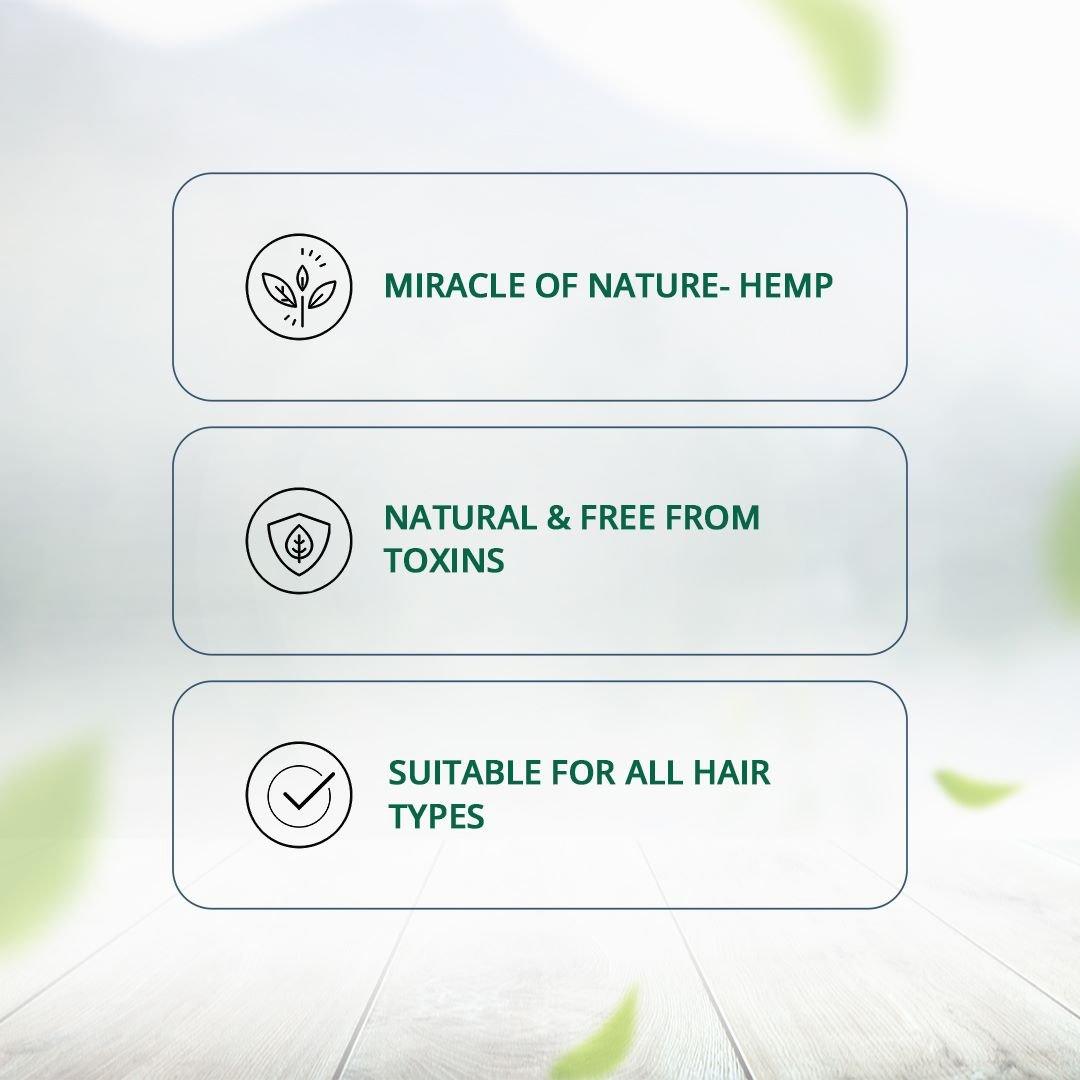 Hampa Wellness - Hemp Moringa OilHemp Moringa OilHemp Moringa Oil | Nutrition Elixir for Ultra Shiny and Smooth Hair